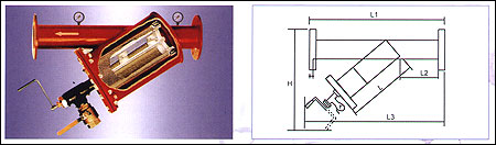 手摇刷式过滤器