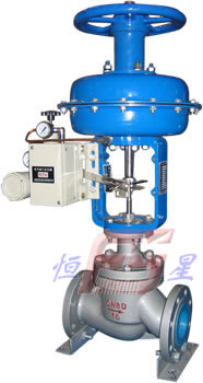 气动单座调节阀